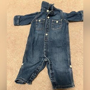 Baby Gap Jean unisex onesie, size 3-6M, in great condition